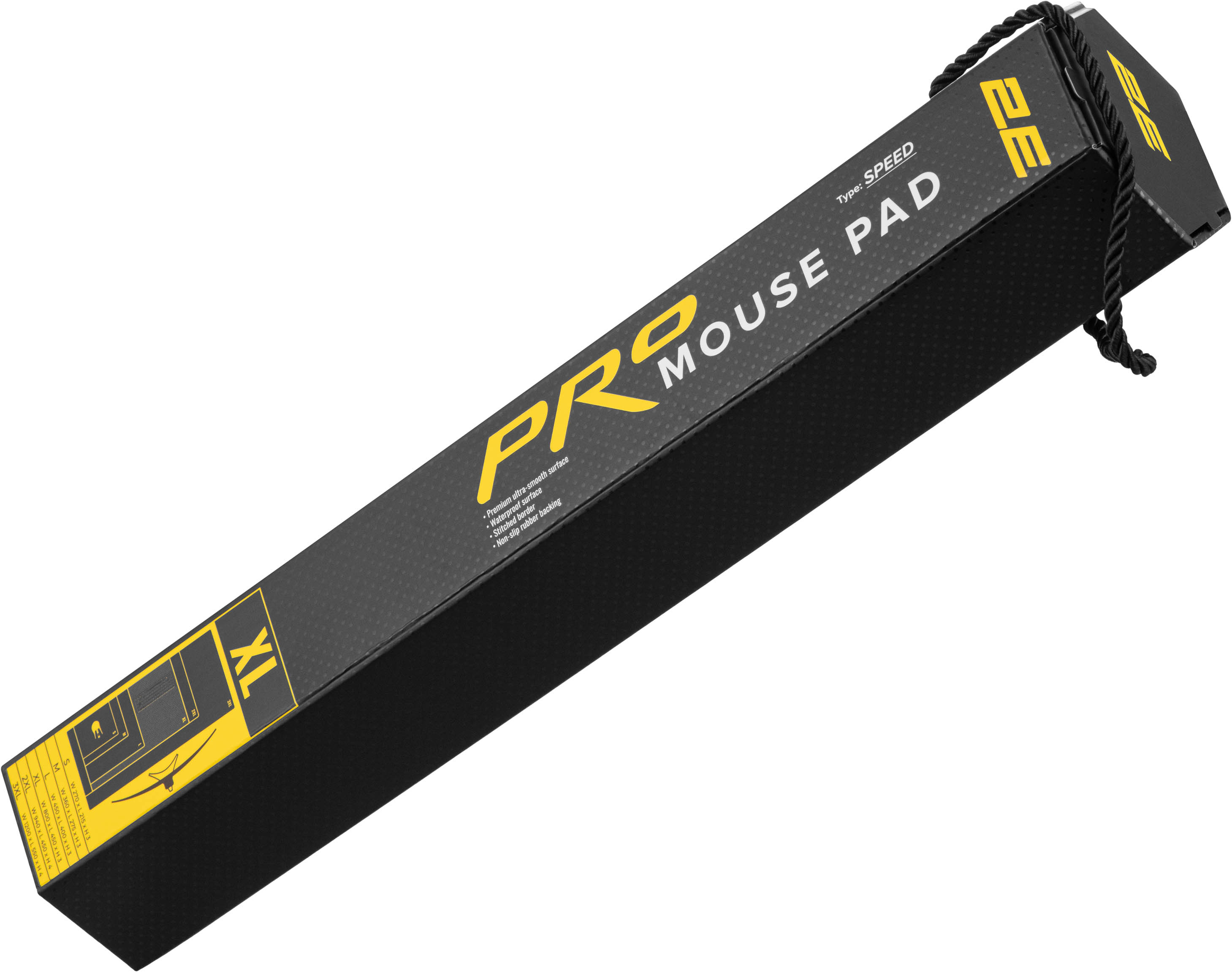 Игровая поверхность 2E Gaming PRO Speed XL Yellow (2E-SPEED-XL-YW-PRO) фото 6