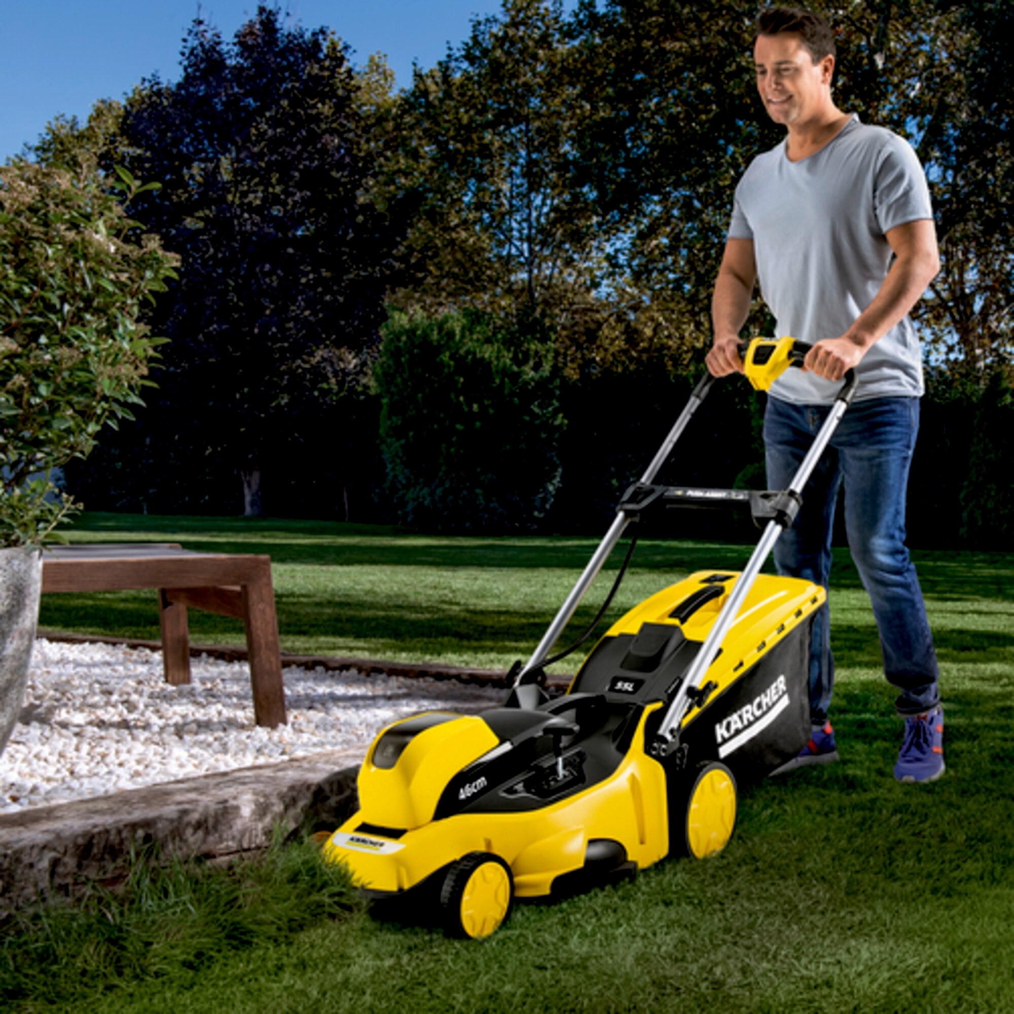 Газонокосарка акумуляторна Karcher LMO 36-46 Battery (без АКБ та ЗП), (1.444-472.0)фото9