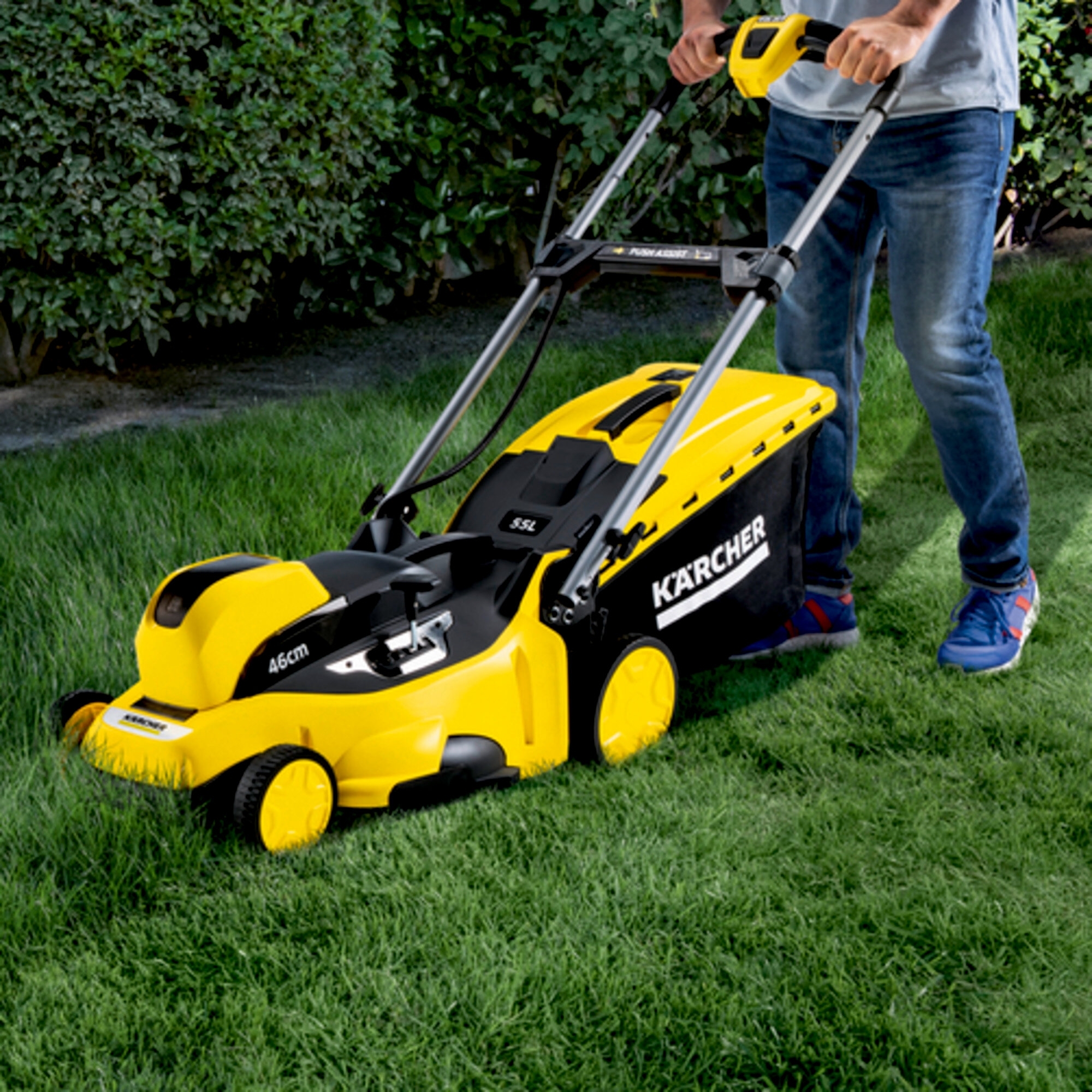 Газонокосарка акумуляторна Karcher LMO 36-46 Battery (без АКБ та ЗП), (1.444-472.0)фото10