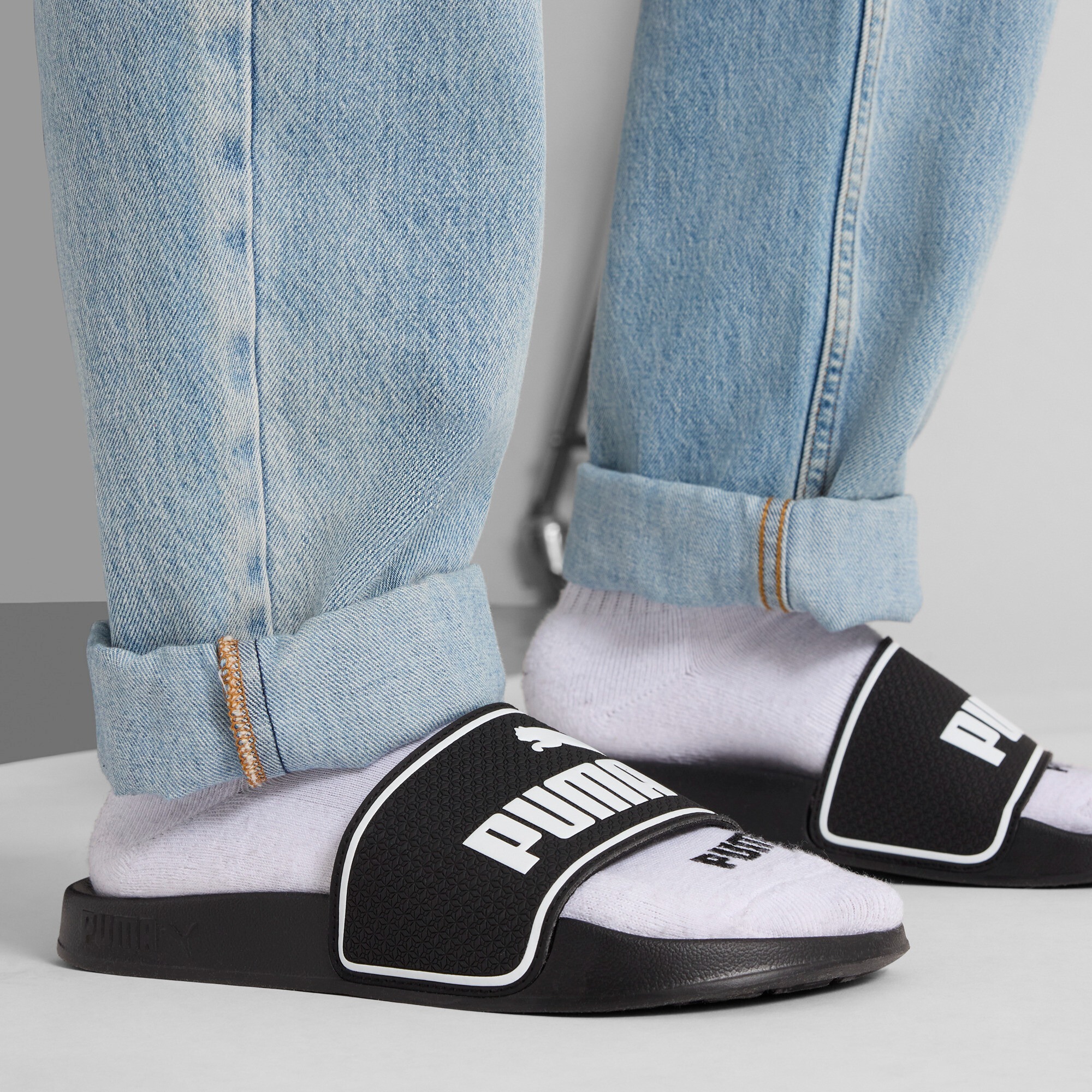 Шлепанцы Puma Leadcat 2.0 384139-01 35.5 (3 UK) черные фото 7