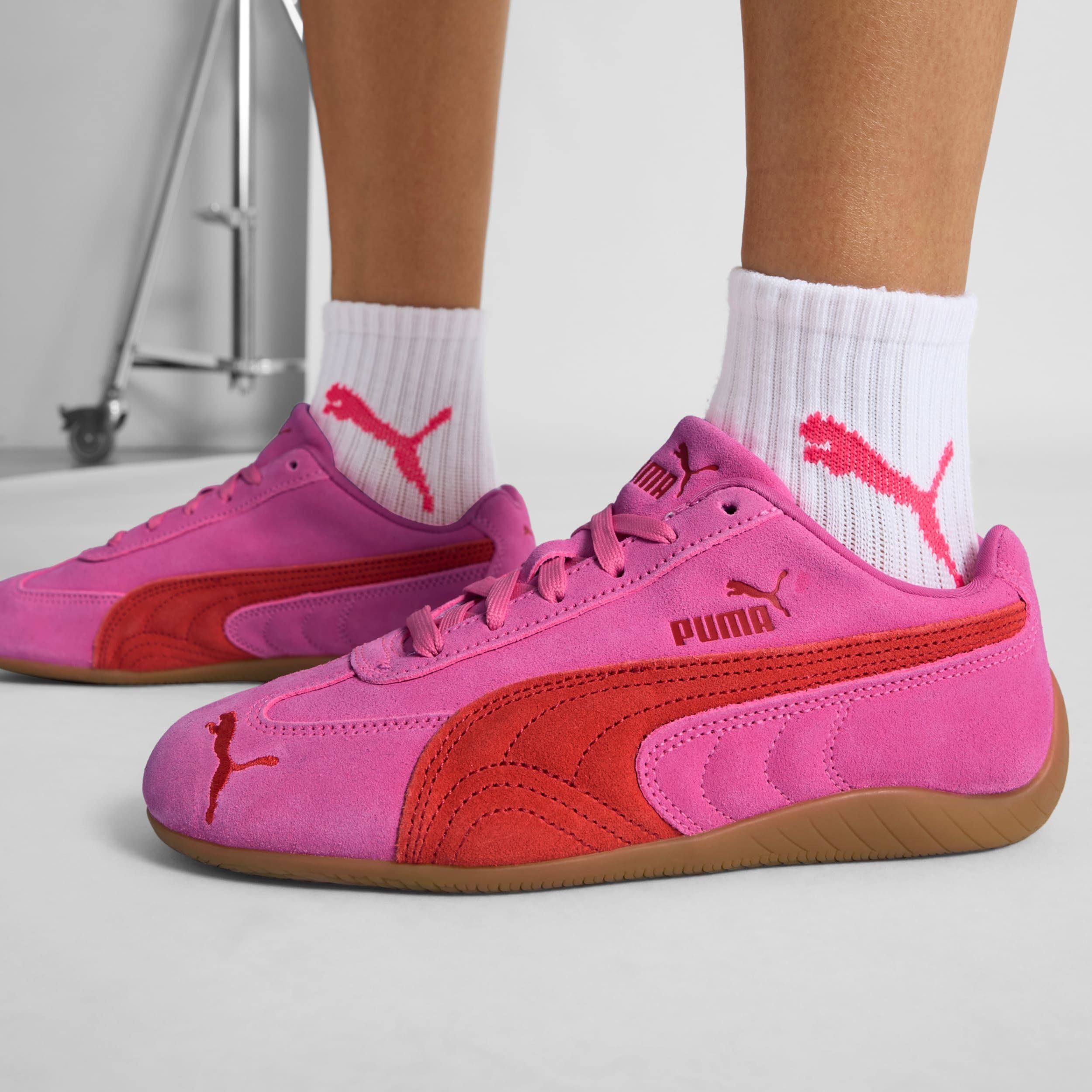 Кроссовки Puma Speedcat OG Unisex 398846-56 37.5 (4.5 UK) малиновые фото 7