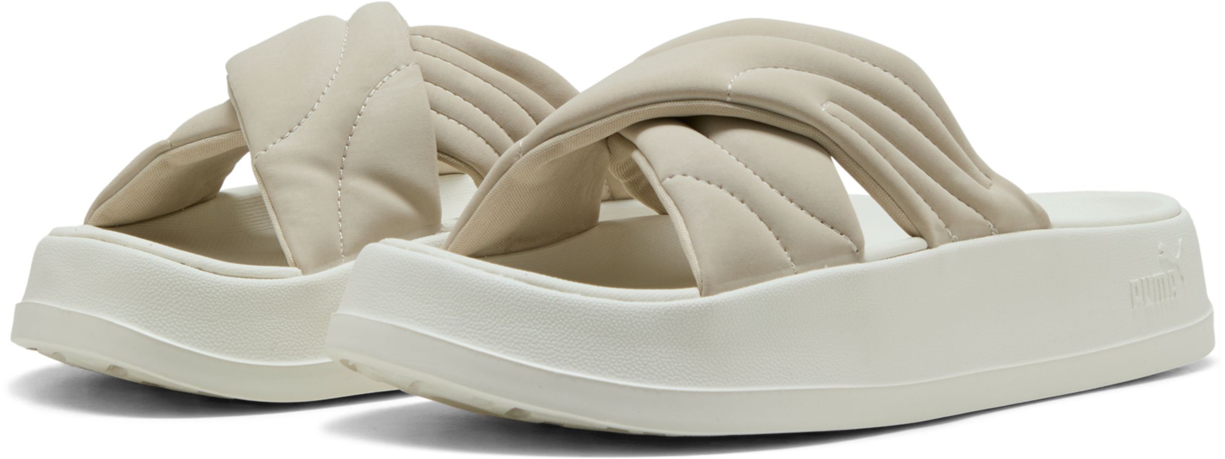 Шльопанці жіночі Puma Leadcat Platform 400340-02 35.5 (3 UK) бежевіфото