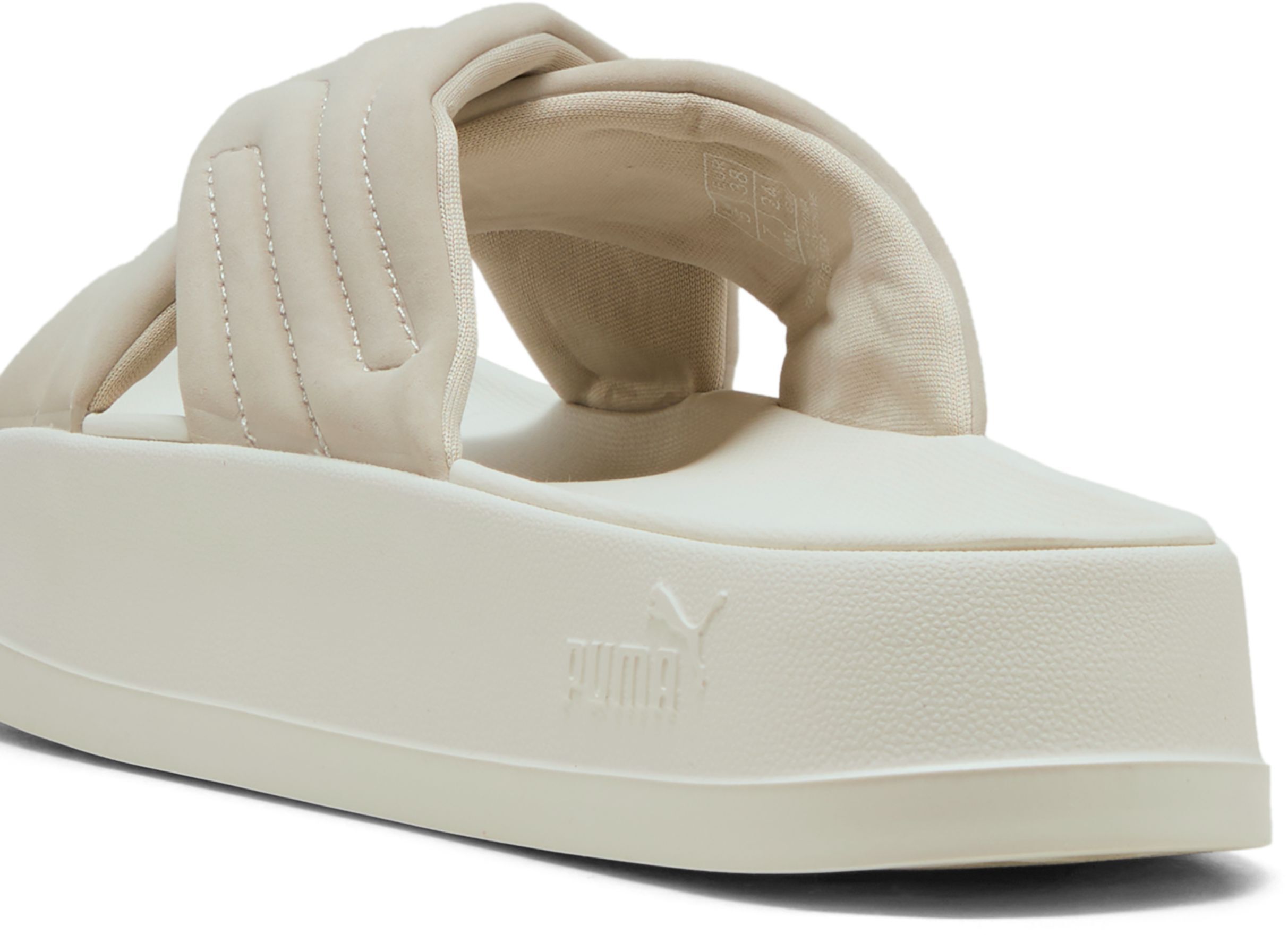 Шлепанцы женские Puma Leadcat Platform 400340-02 40.5 (7 UK) бежевые фото 