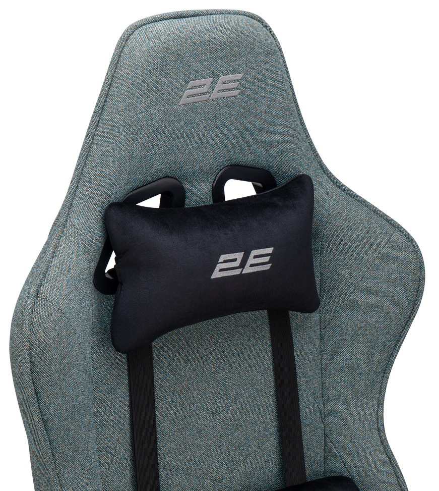 Крісло ігрове 2E Gaming BUSHIDO Lite Dark Greenфото12