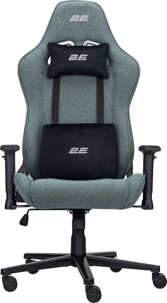 Крісло ігрове 2E Gaming BUSHIDO Lite Dark Greenфото2