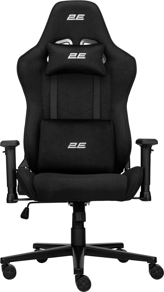 Крісло ігрове 2E Gaming BUSHIDO Lite Blackфото2