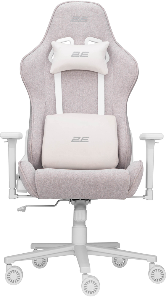 Крісло ігрове 2E Gaming BUSHIDO II WE Light Beigeфото2