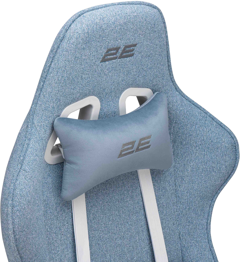 Крісло ігрове 2E Gaming BUSHIDO II WE Light Blueфото9