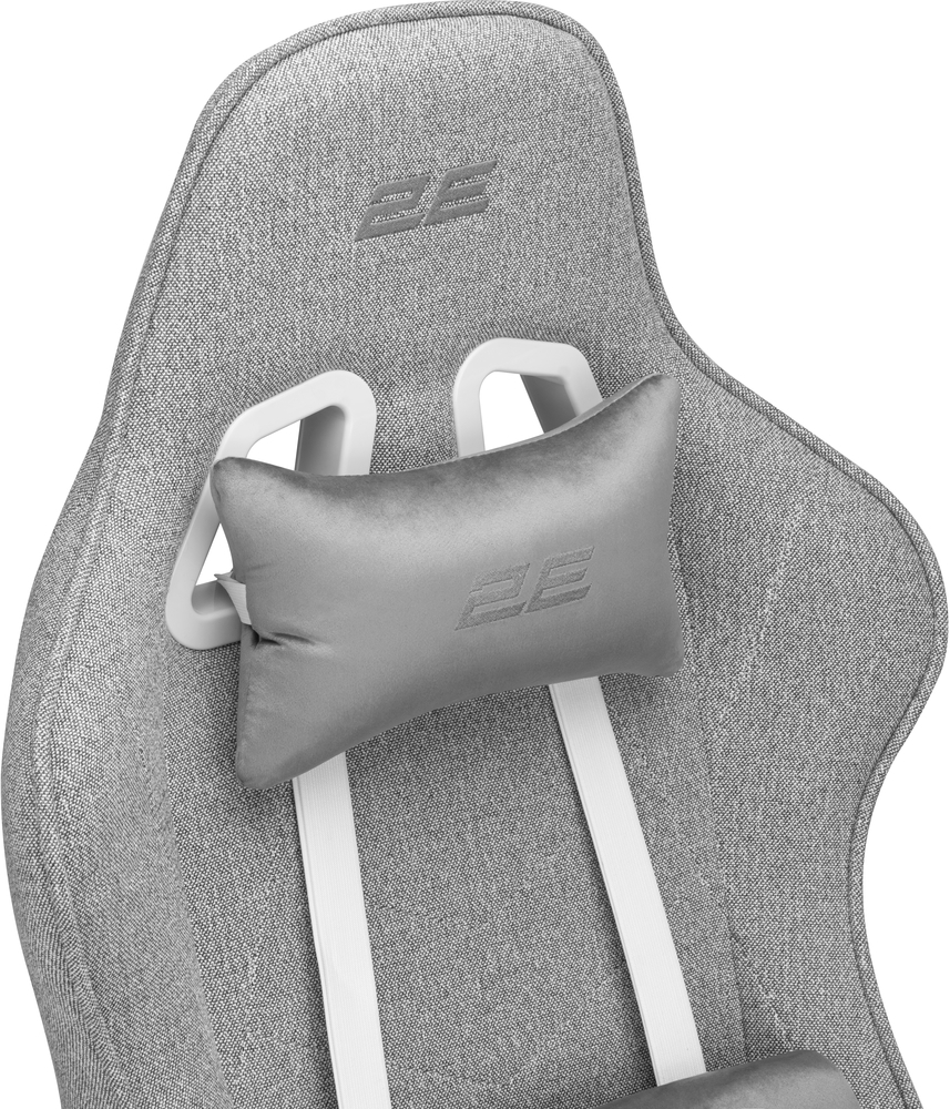 Крісло ігрове 2E Gaming BUSHIDO II WE Light Greyфото9