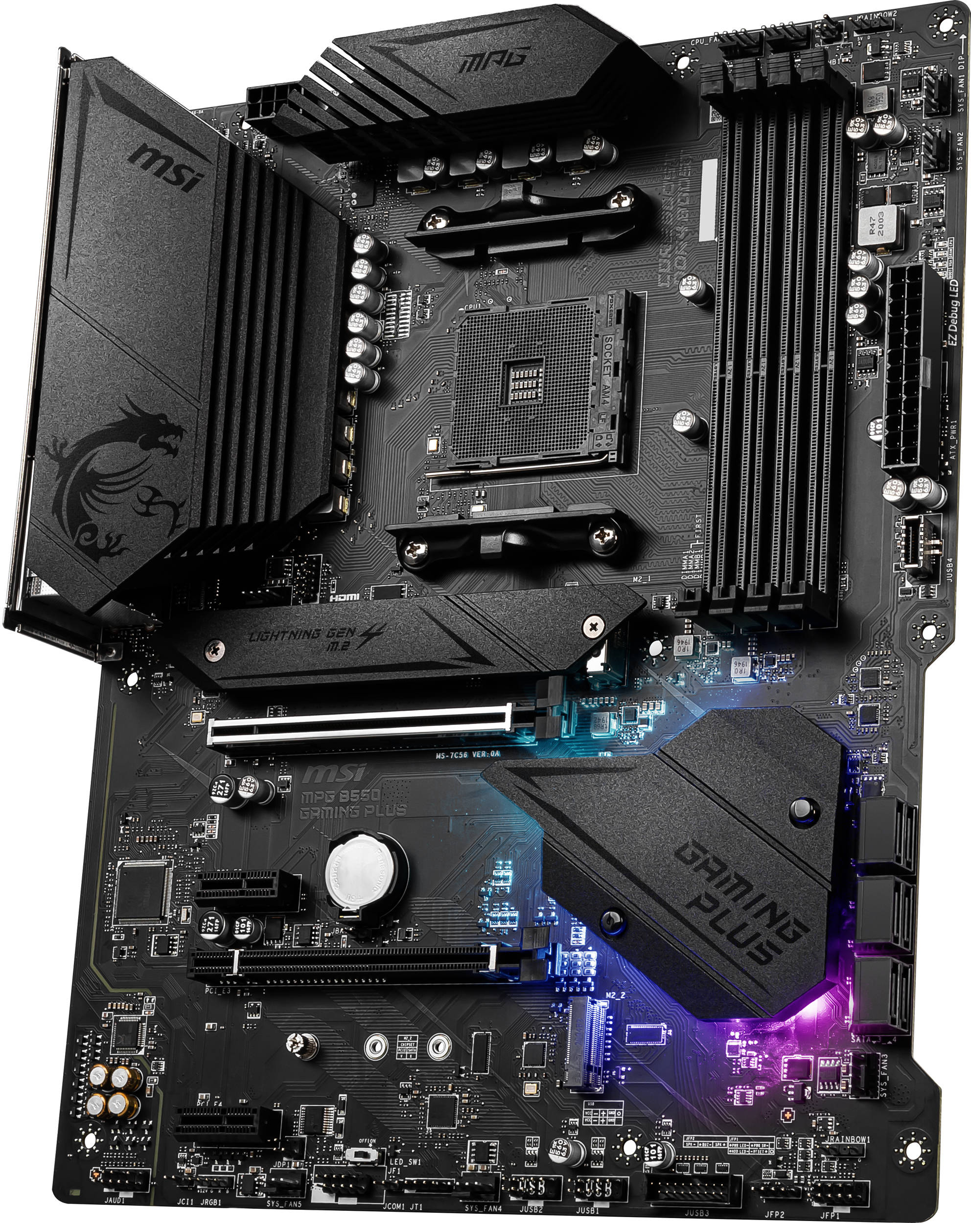 Материнcкая плата MSI MPG B550 GAMING PLUS (911-7C56-075) фото 3