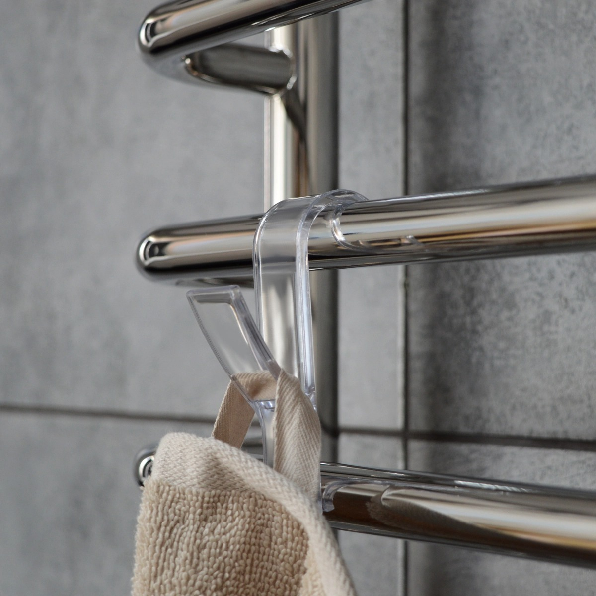Крючок Navin для полотенцесушителя, прозрачный (24-742130-6595) фото 4