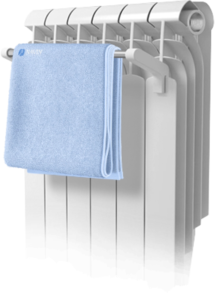 Тримач для рушників Navin на секційний радіатор, 420 мм (20-036001-0420)фото4