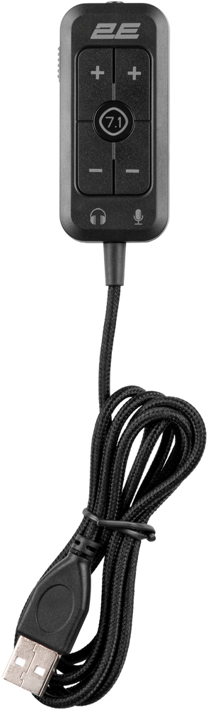 Внешняя звуковая карта SCG-001, 7.1, 1*3.5мм, USB-A фото 5