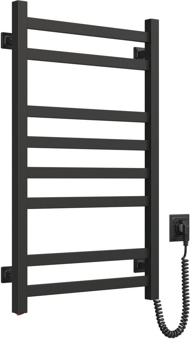 Рушникосушка Navin електрична Авангард, 800х480х71мм, кнопка, сталь, чорний муар, праве підключення (12-228050-4880)фото3