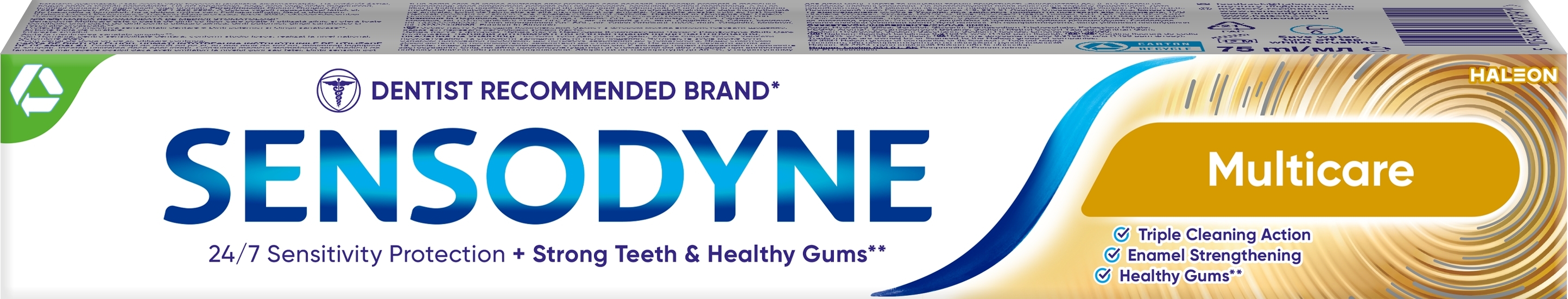 Зубна паста Sensodyne Комплексний Захист 75 мл фото