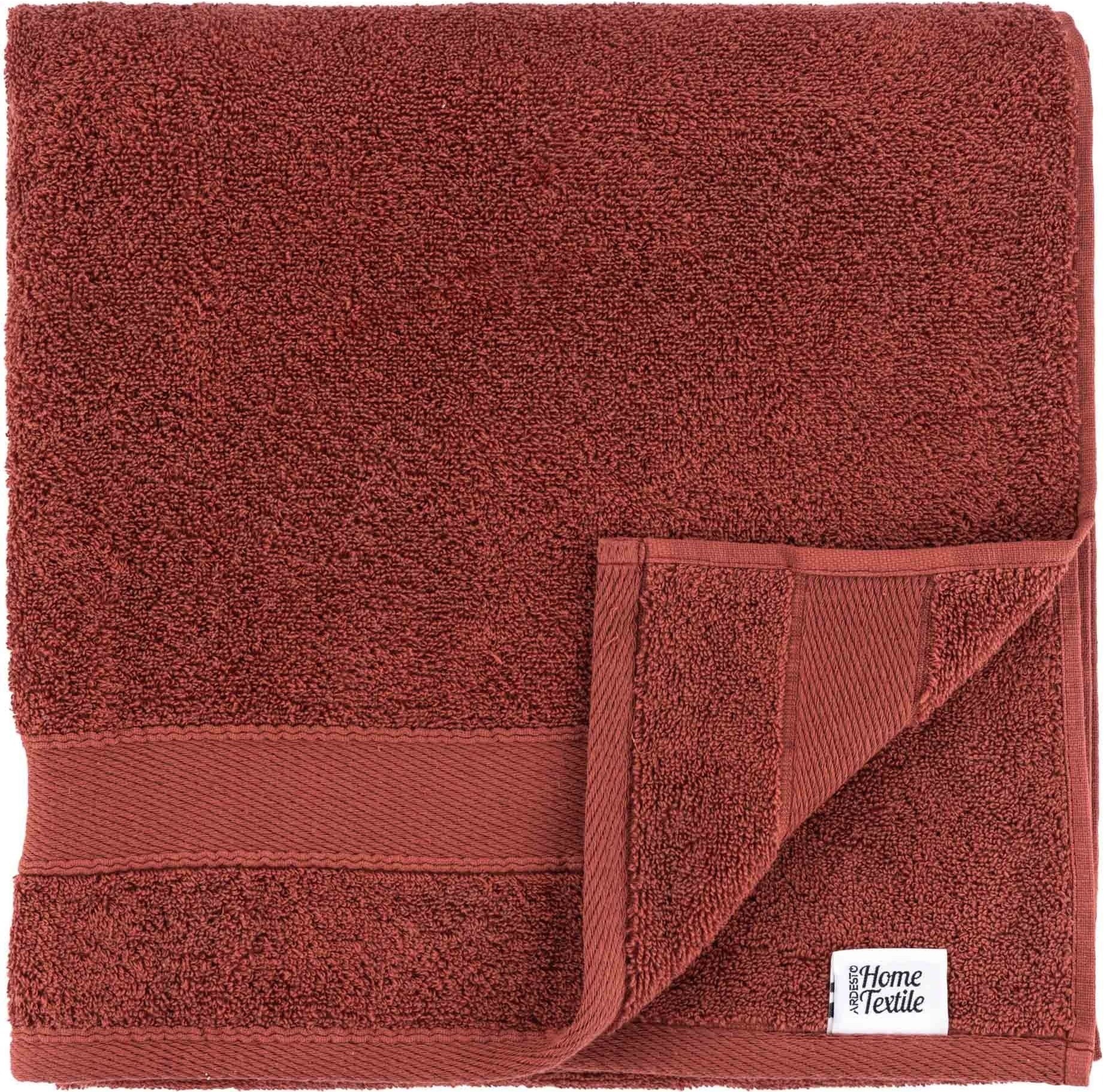 Набір махрових рушників ARDESTO SuperSoft, теракота, білий 70х140см (ART2270RT_ART2270PB)фото4