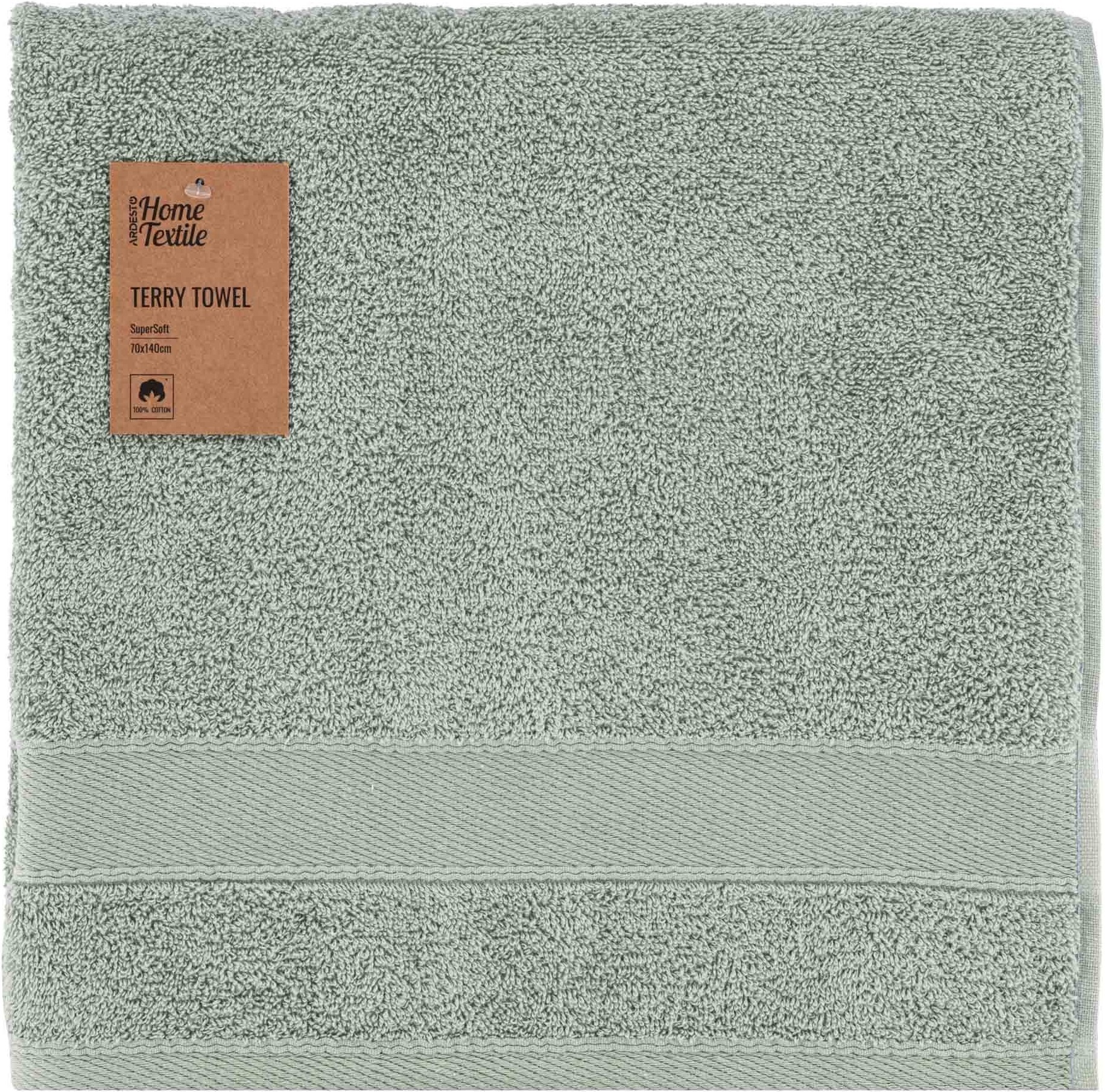 Набір махрових рушників ARDESTO SuperSoft, білий, зелений 70х140см (ART2270PB_ART2270SS)фото8