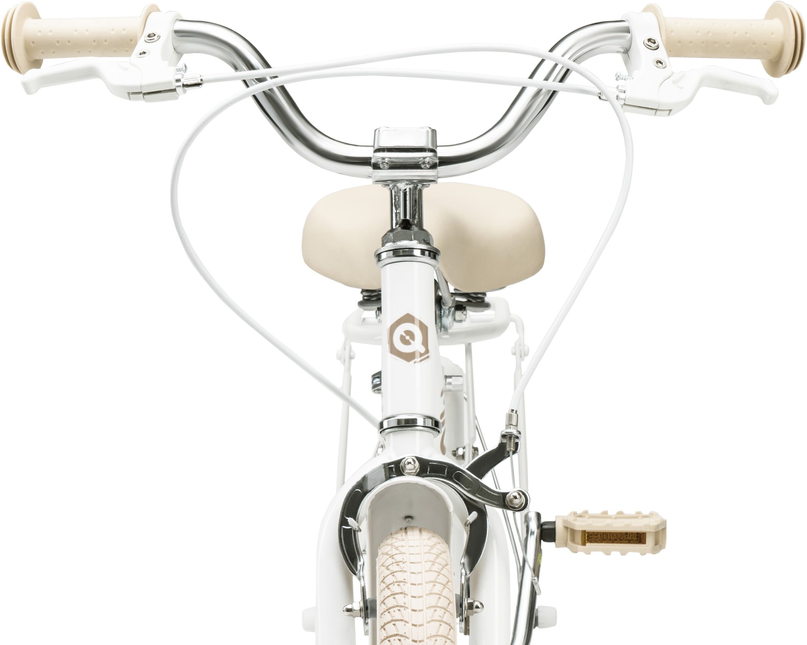 Дитячий велосипед Miqilong LS 16" білий (RBB-LS16-PEARL)фото8