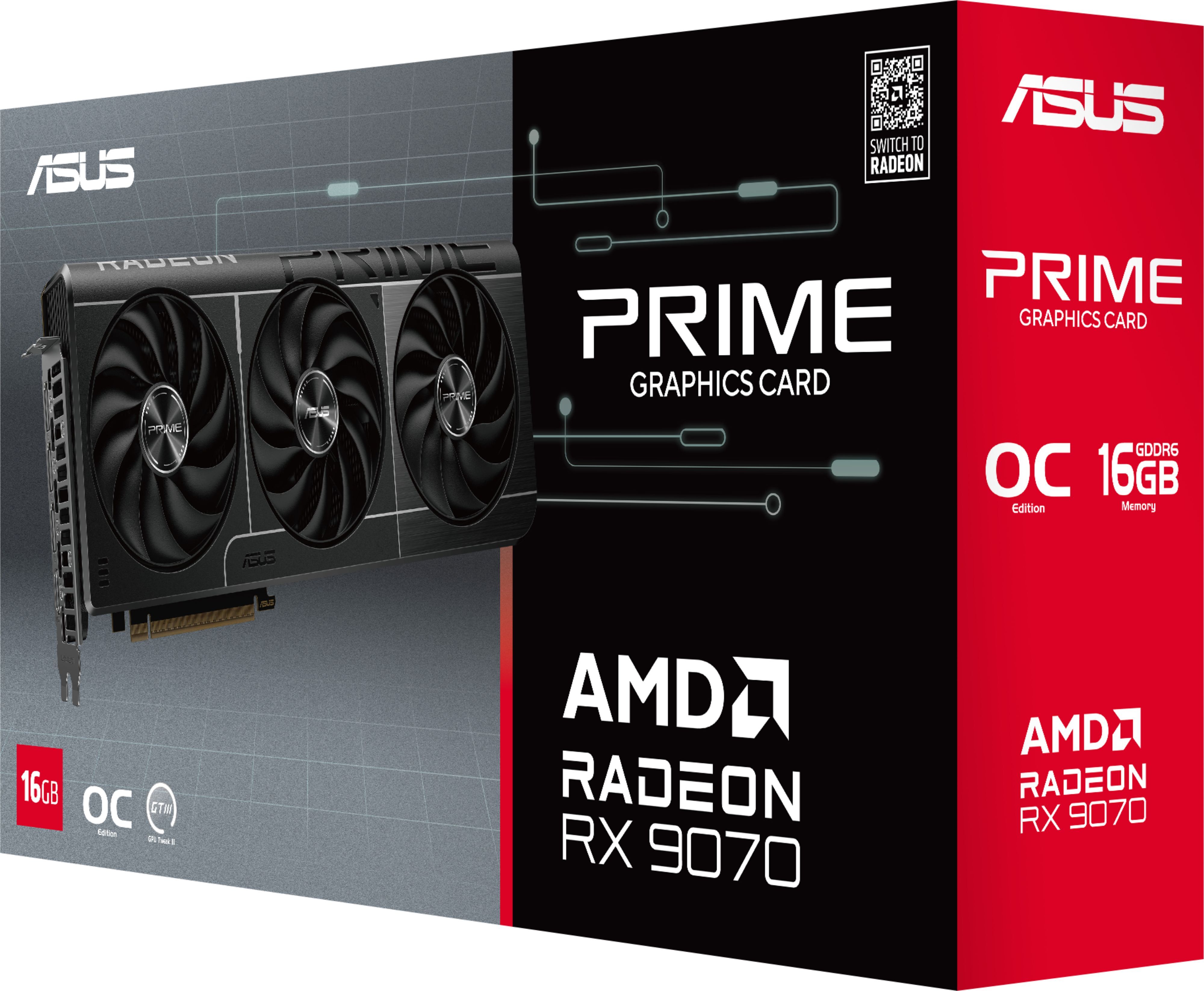 Вiдеокарта ASUS Radeon RX 9070 16GB GDDR6 OC PRIME (90YV0LI1-M0NA00)фото12