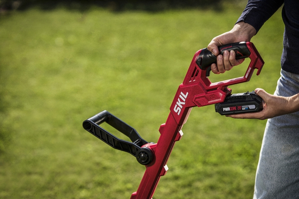 Триммер садовый аккумуляторный SKIL 0241 CA 20В, 1х2.5А·ч (GT1E0241CA+BC1E3110AA) фото 5