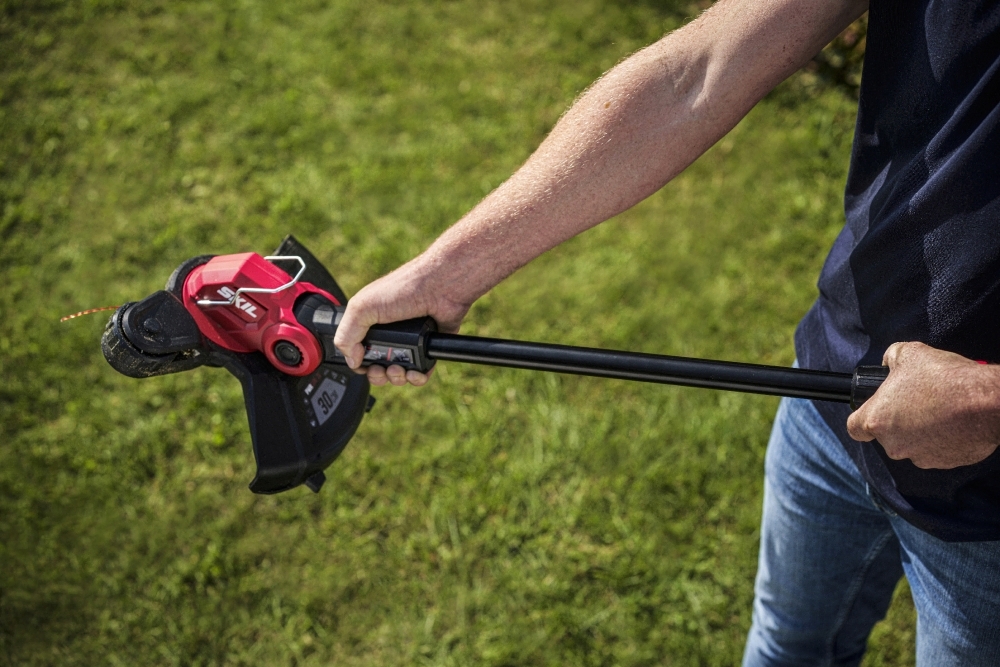 Триммер садовый аккумуляторный SKIL 0241 CA 20В, 1х2.5А·ч (GT1E0241CA+BC1E3110AA) фото 9