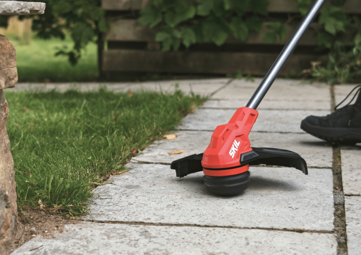 Тример садовий акумуляторний SKIL 0250 CA, 20В, 1х4А·г (GT1E0250CA+BC1E3111AA)фото