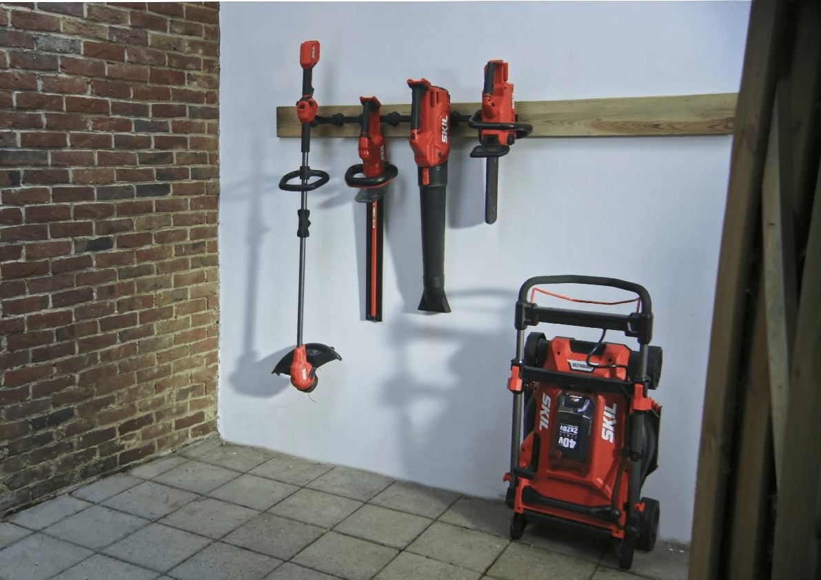 Тример садовий акумуляторний SKIL 0250 CA, 20В, 1х4А·г (GT1E0250CA+BC1E3111AA)фото