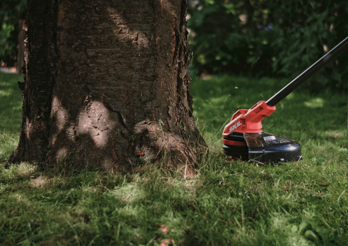 Тример садовий акумуляторний SKIL 0250 CA, 20В, 1х4А·г (GT1E0250CA+BC1E3111AA)фото