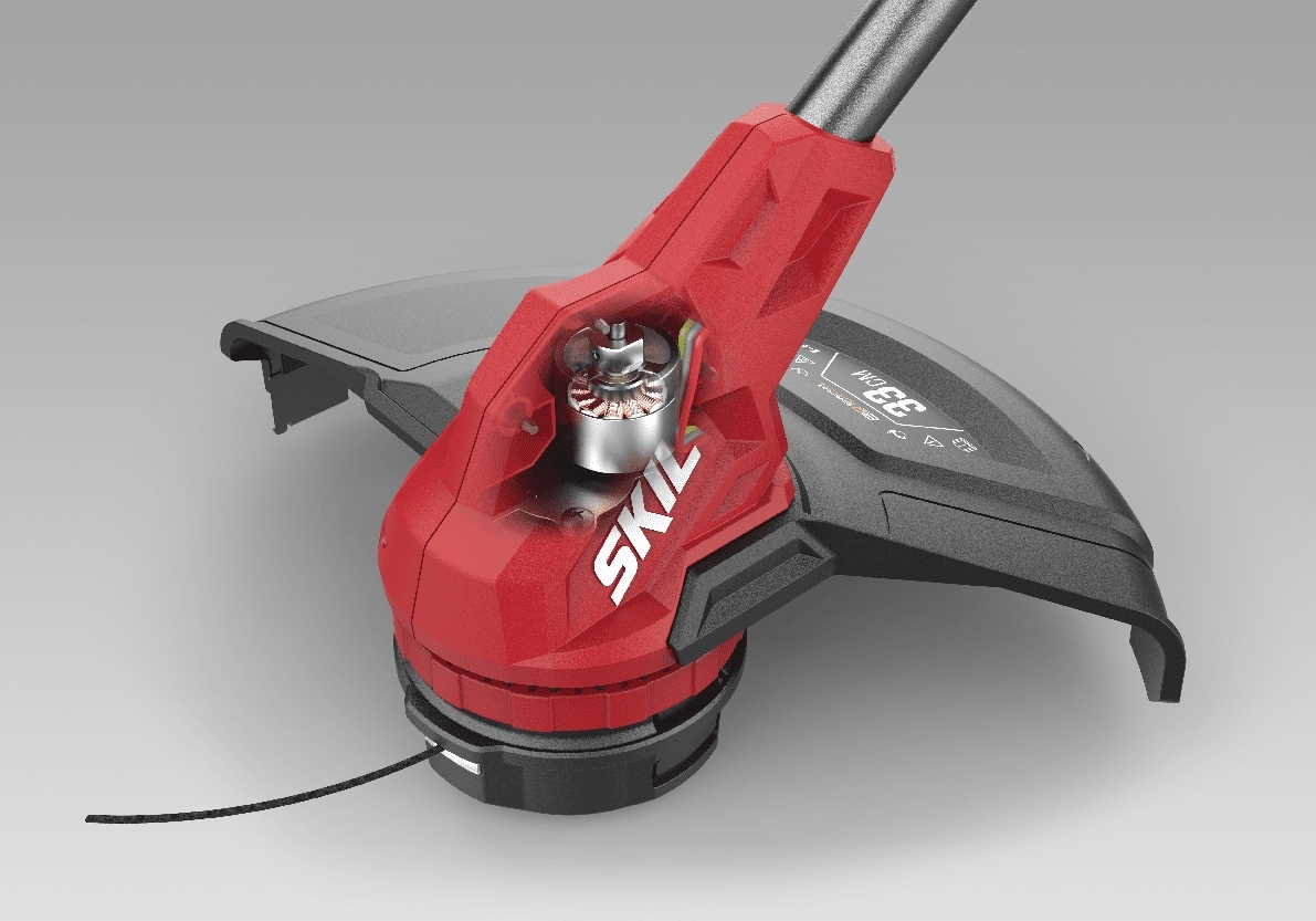 Тример садовий акумуляторний SKIL 0250 CA, 20В, 1х4А·г (GT1E0250CA+BC1E3111AA)фото