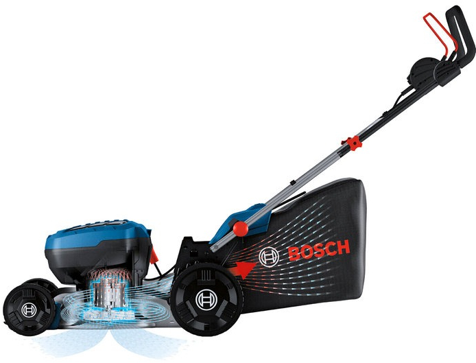 Газонокосилка аккумуляторная Bosch GRA 18V2-460 18В без АКБ и ЗУ (0.600.8C8.000) фото 