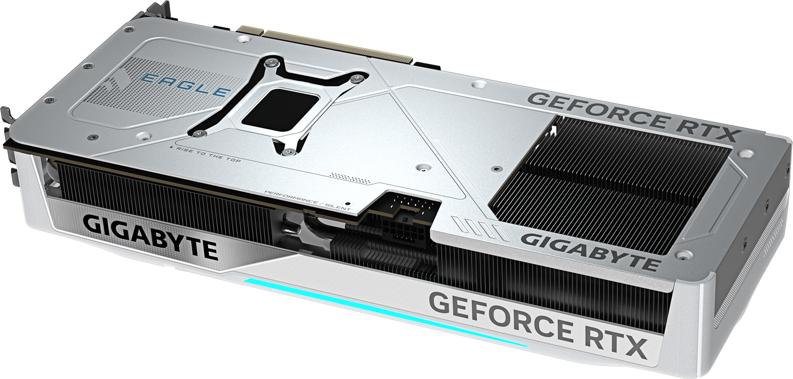 Видеокарта GIGABYTE GeForce RTX 5070 Ti 16GB GDDR7 EAGLE ICE OC (GV-N507TEAGLEOC_ICE-16GD) фото 7