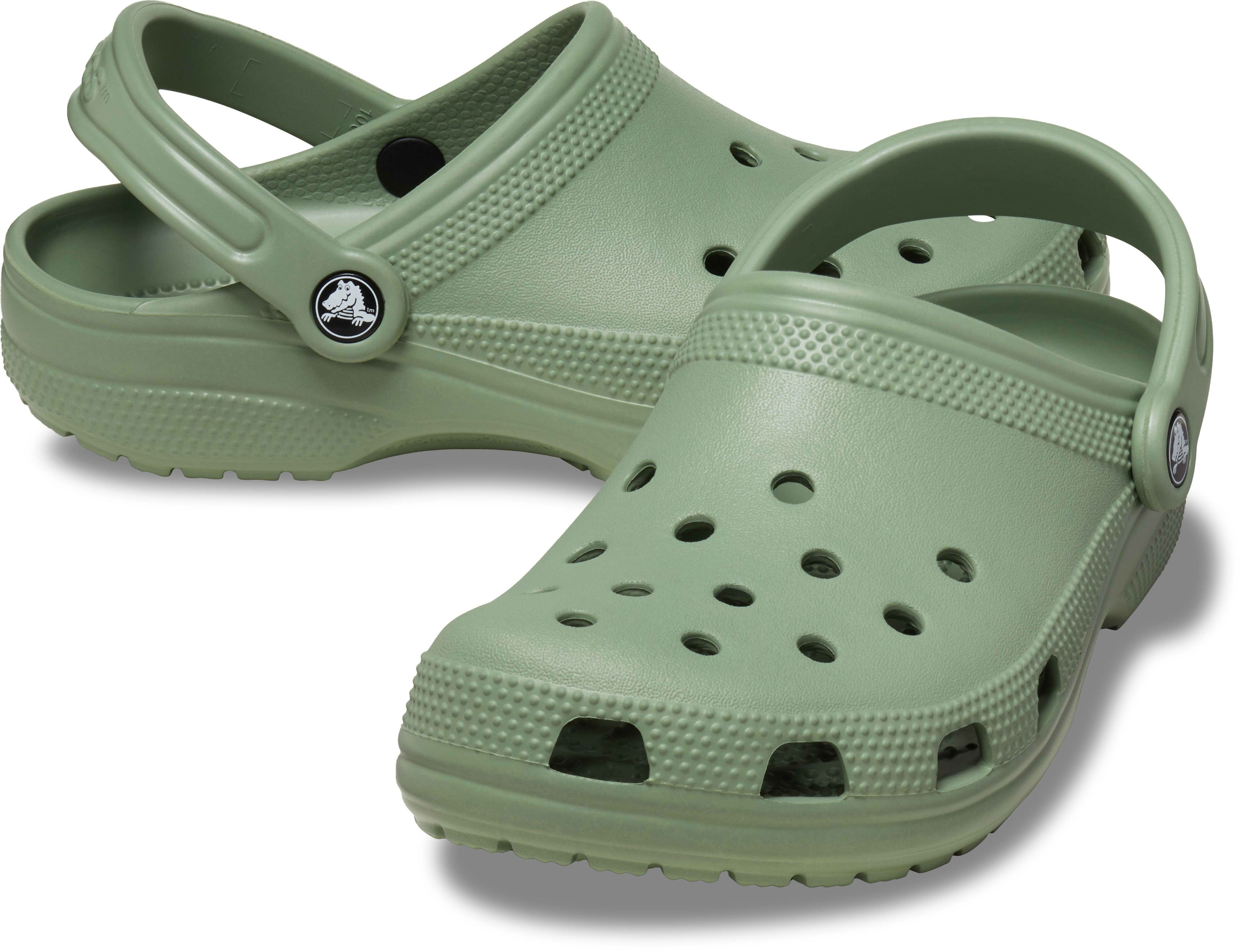 Кроксы Crocs Classic 10001-308 41-42 (M8/W10) хаки фото 