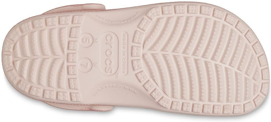 Кроксы Crocs Classic Glitter Clog 205942-6WV 36-37 (M4/W6) розовые фото 