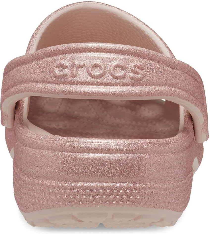 Кроксы Crocs Classic Glitter Clog 205942-6WV 36-37 (M4/W6) розовые фото 