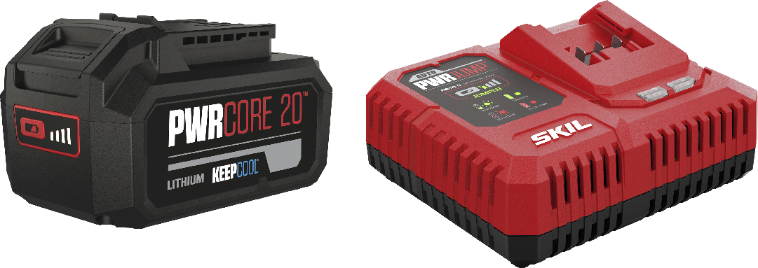 Пила цепная аккумуляторная SKIL 0534 CA, 20В, 1х4А·ч (GS1E0534CA+BC1E3111AA) фото 