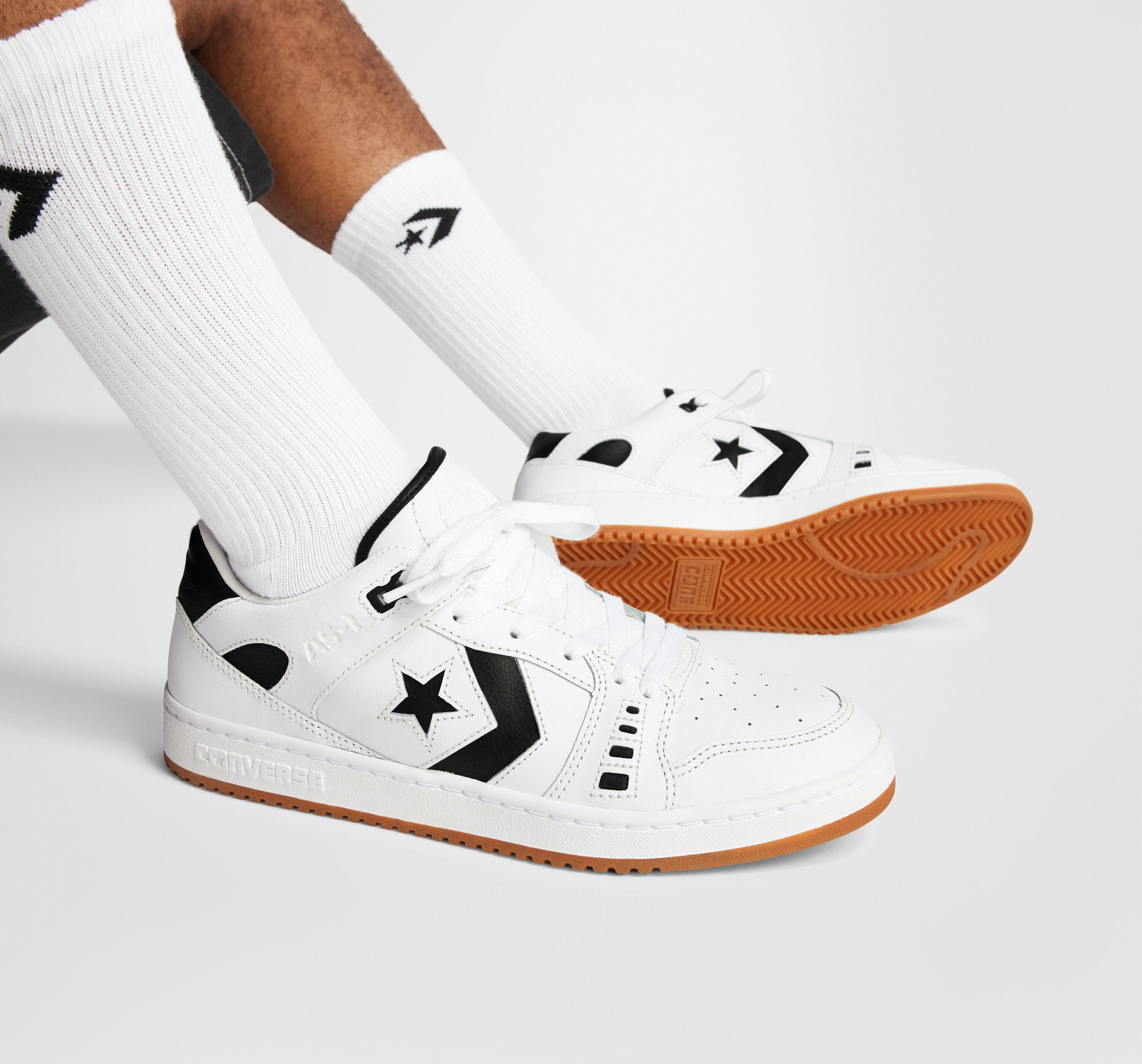 Кеды Converse As-1 Pro Ox A07318C 44 (10 US) белые фото 10