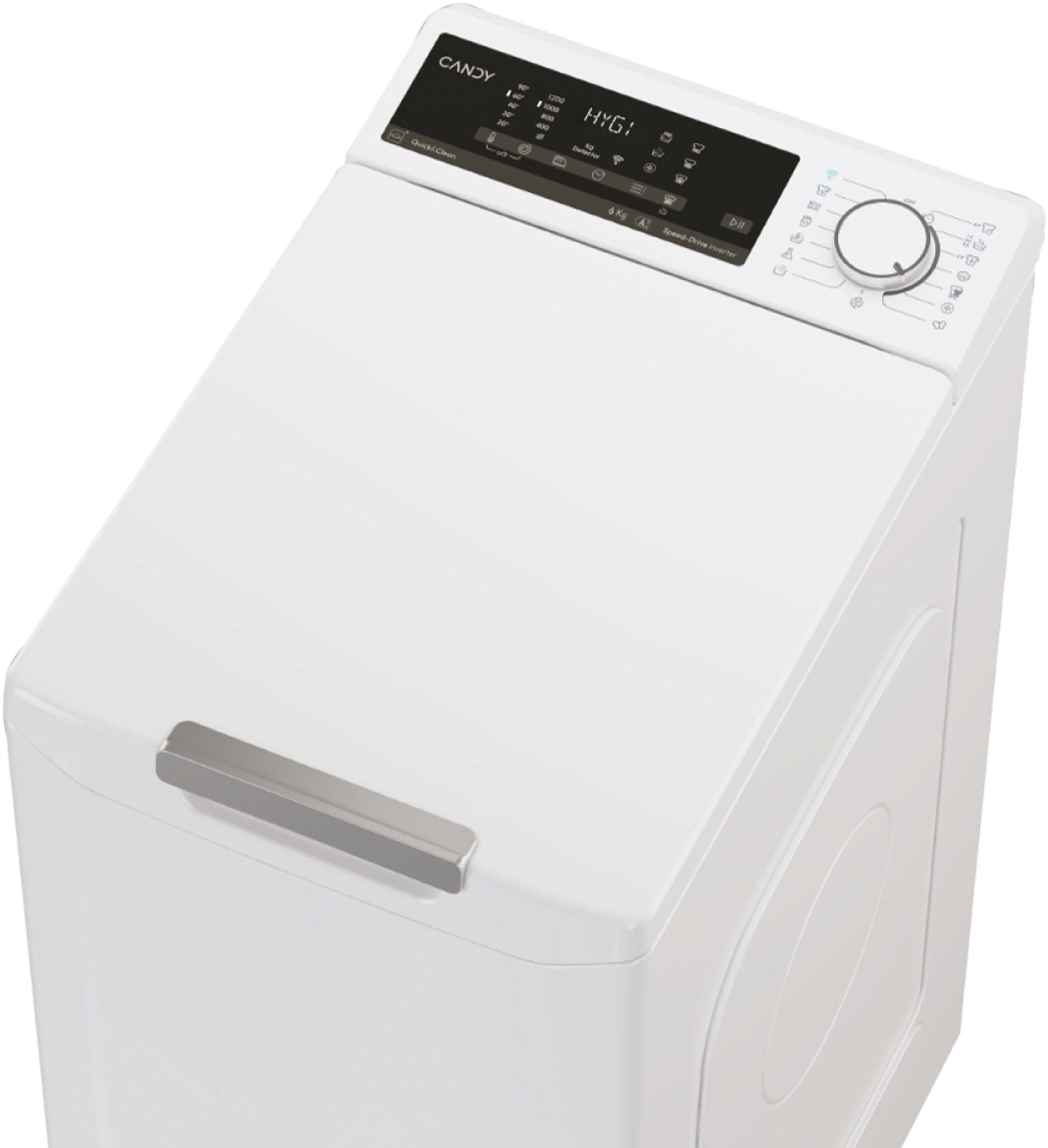 Вертикальная стиральная машина Candy TCA264TM5-S фото 6