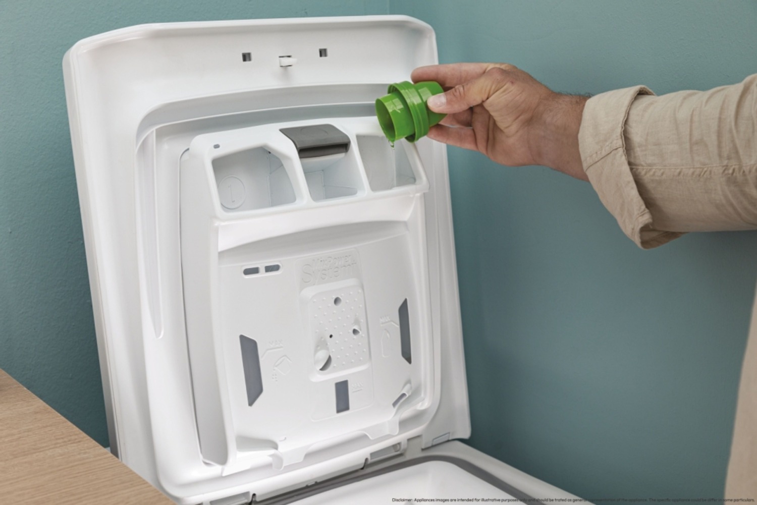 Вертикальная стиральная машина Candy TCA264TM5-S фото