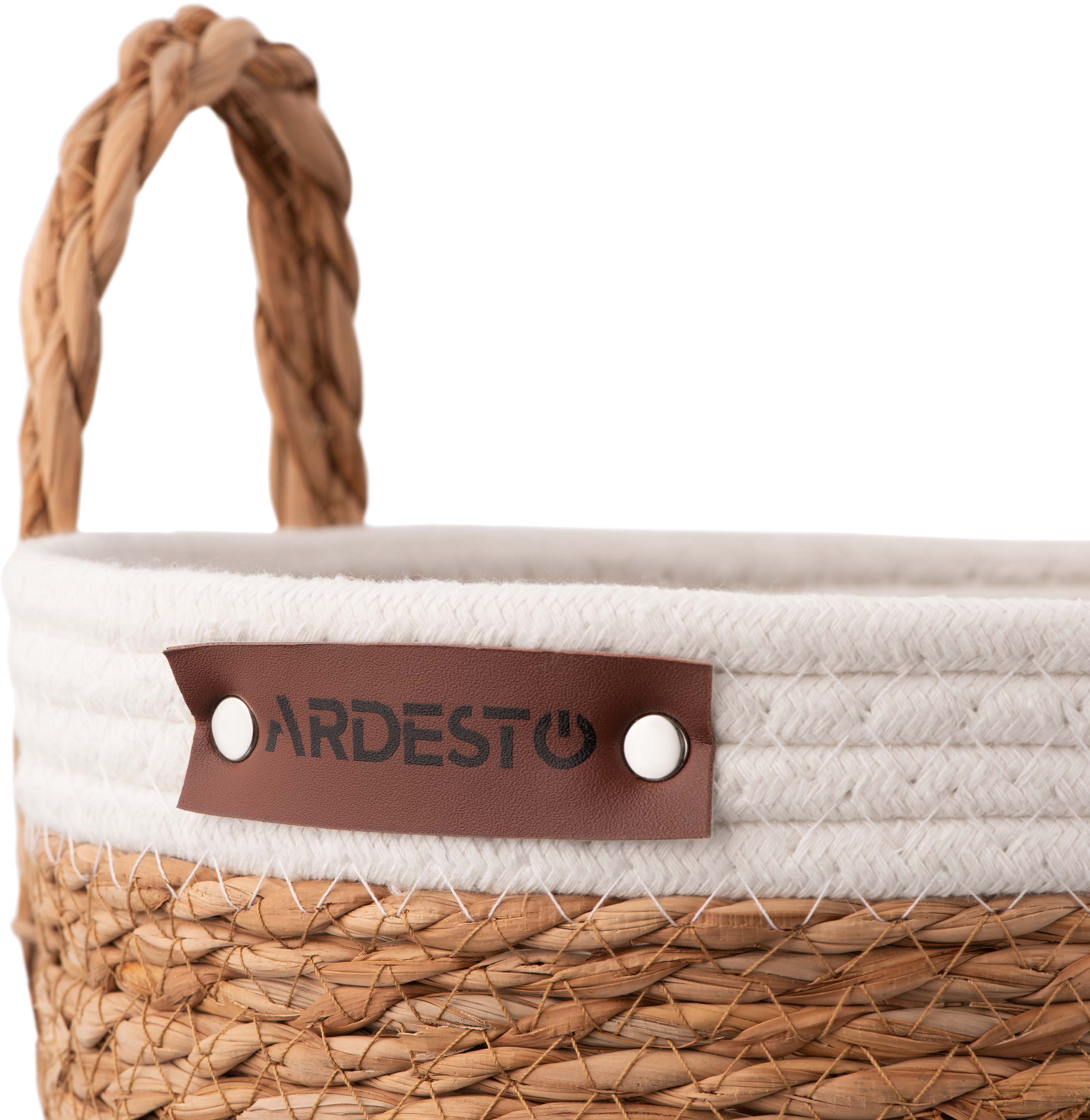 Корзина ARDESTO Prestigio 26х26х24см коричневый (ARHC2509SB) фото 