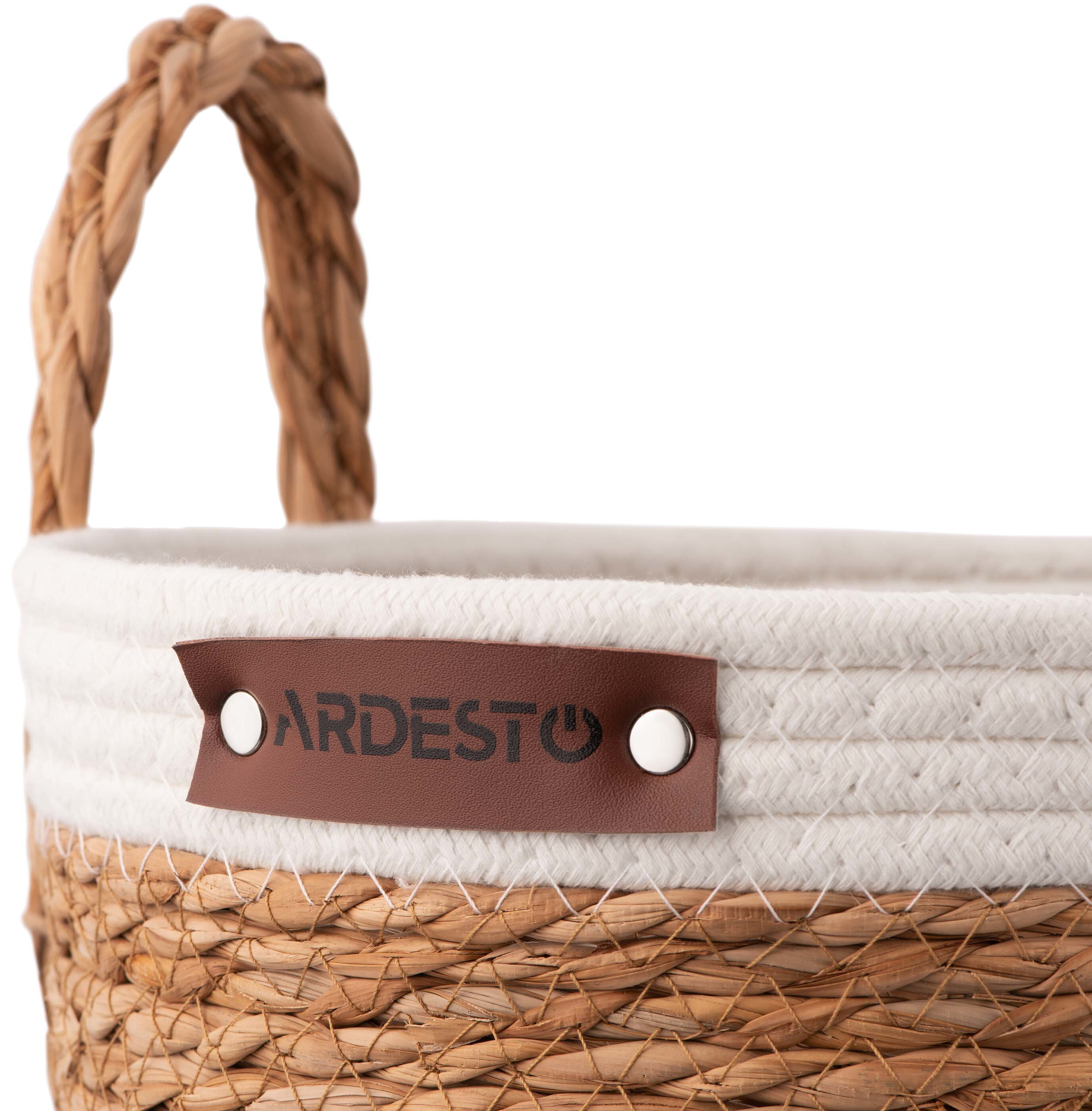 Корзина ARDESTO Prestigio 29х29х30см коричневый (ARHC2510SB) фото 