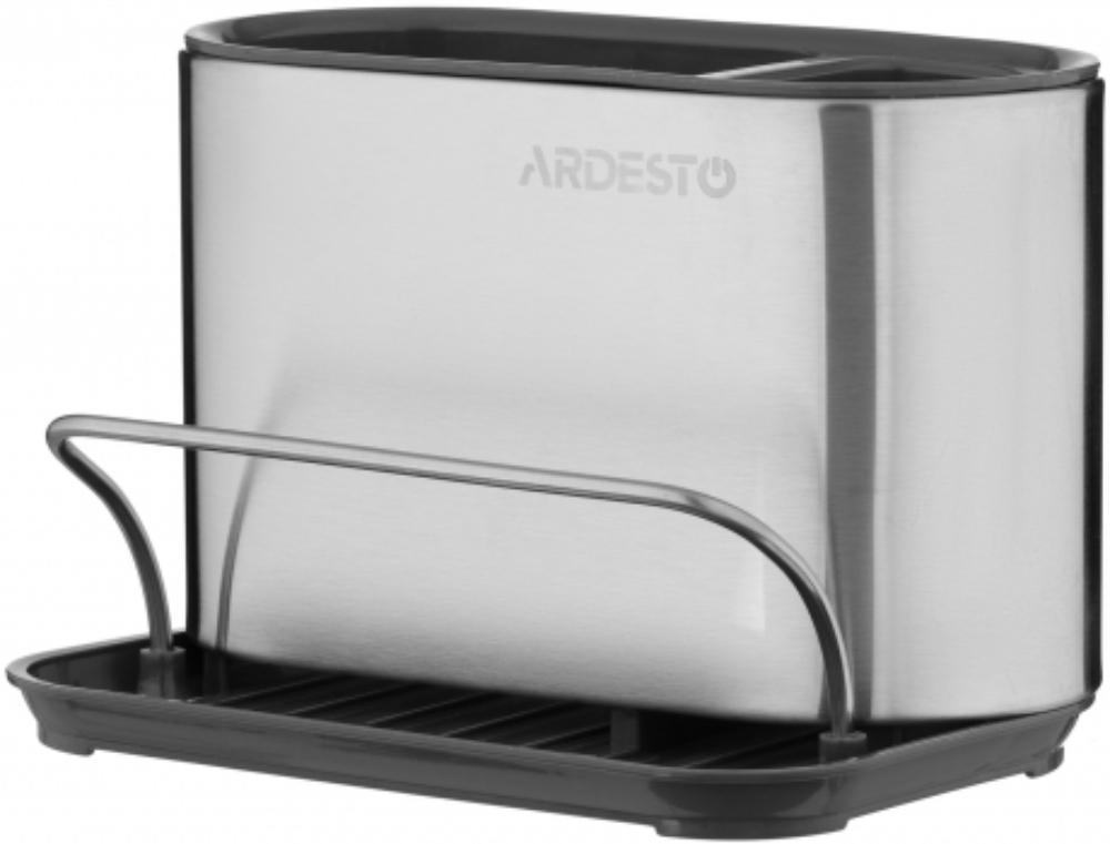 Органайзер для кухни ARDESTO 18x12.3x13см серый темный фото 