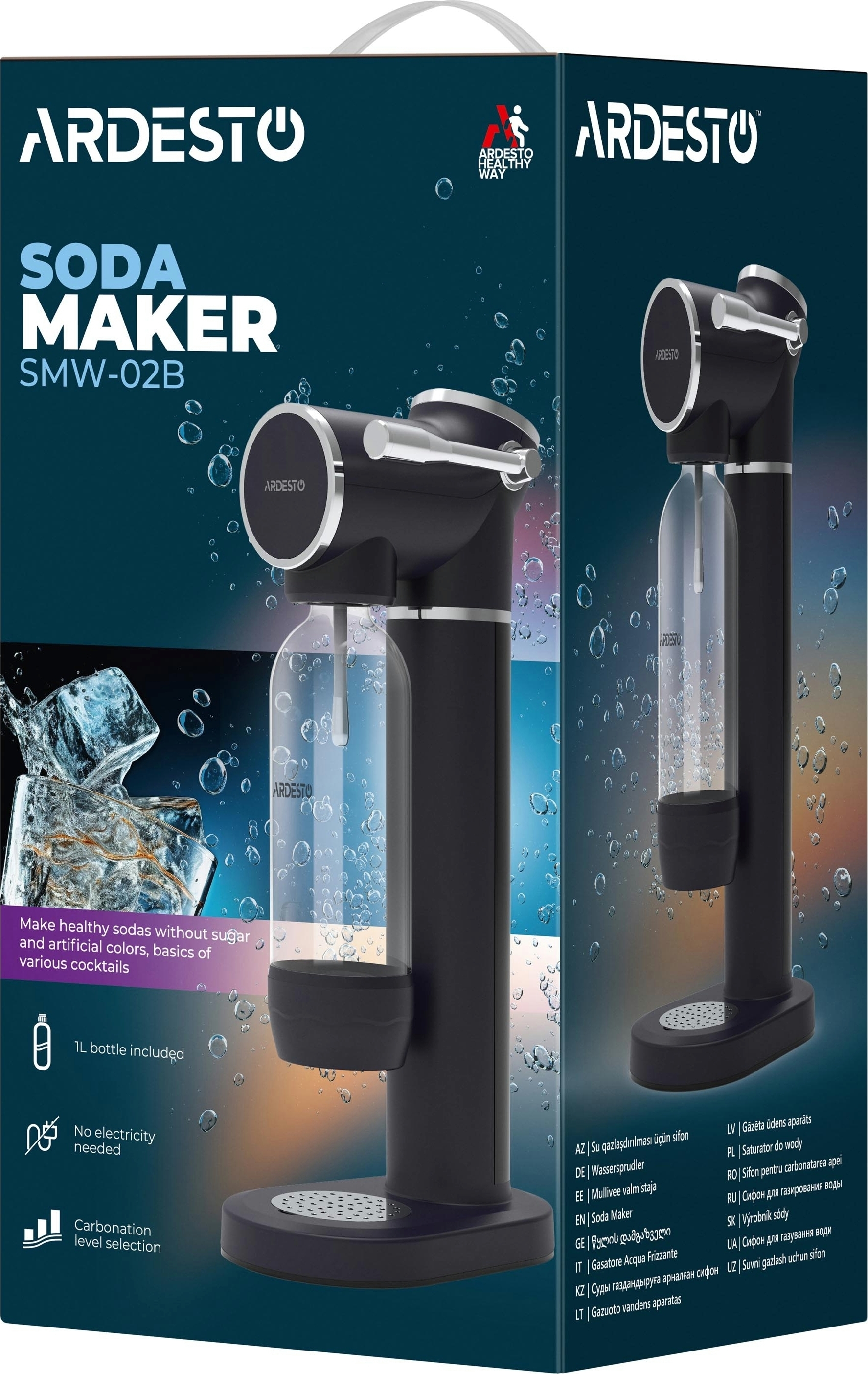 Комплект Холодильник Whirlpool W7X81OOX0 + Сифон для газирования воды Ardesto G7 SMW-02B фото 18