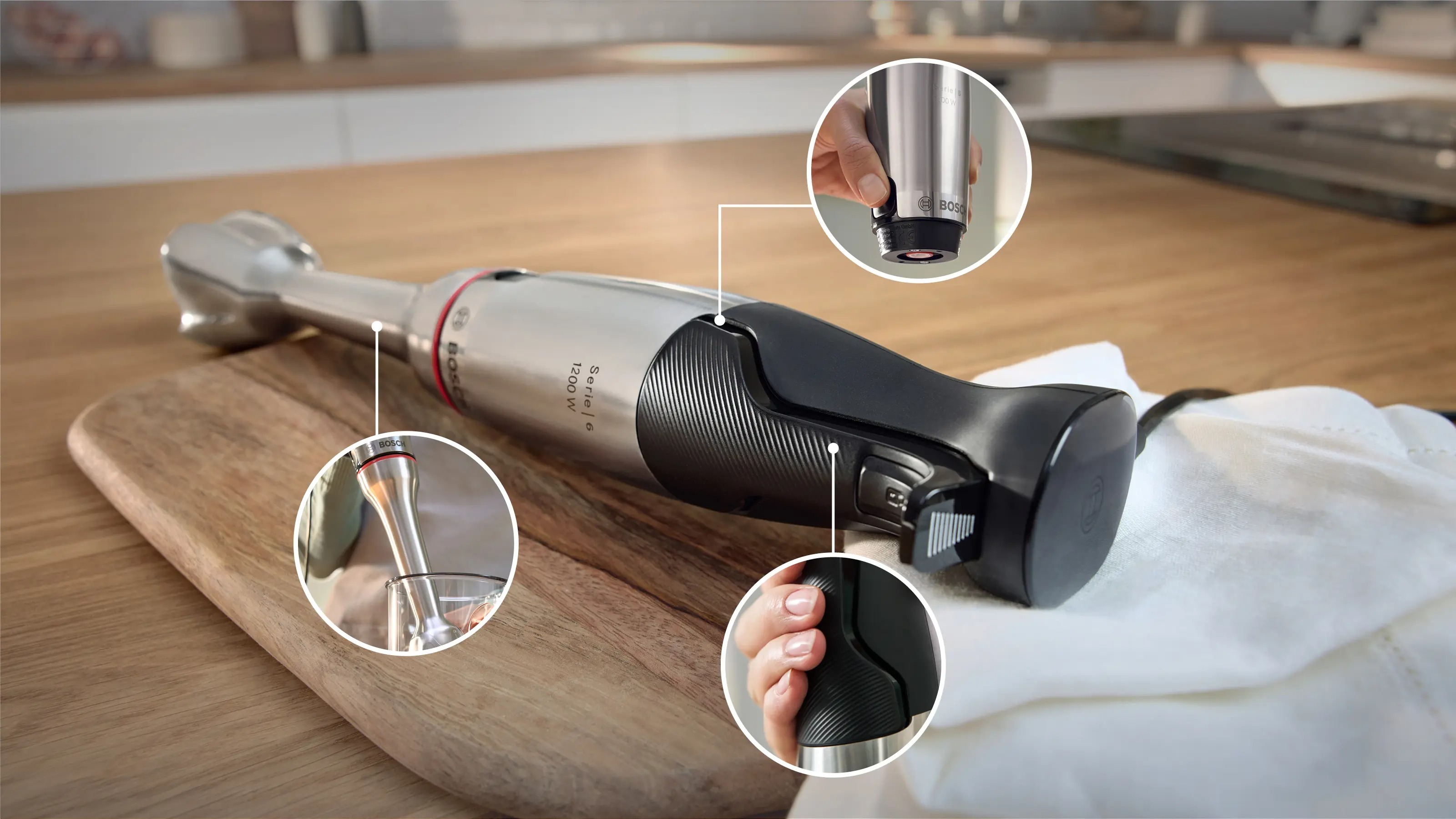 Блендер Bosch ErgoMaster Серія 6 MSM6M831 фото 7