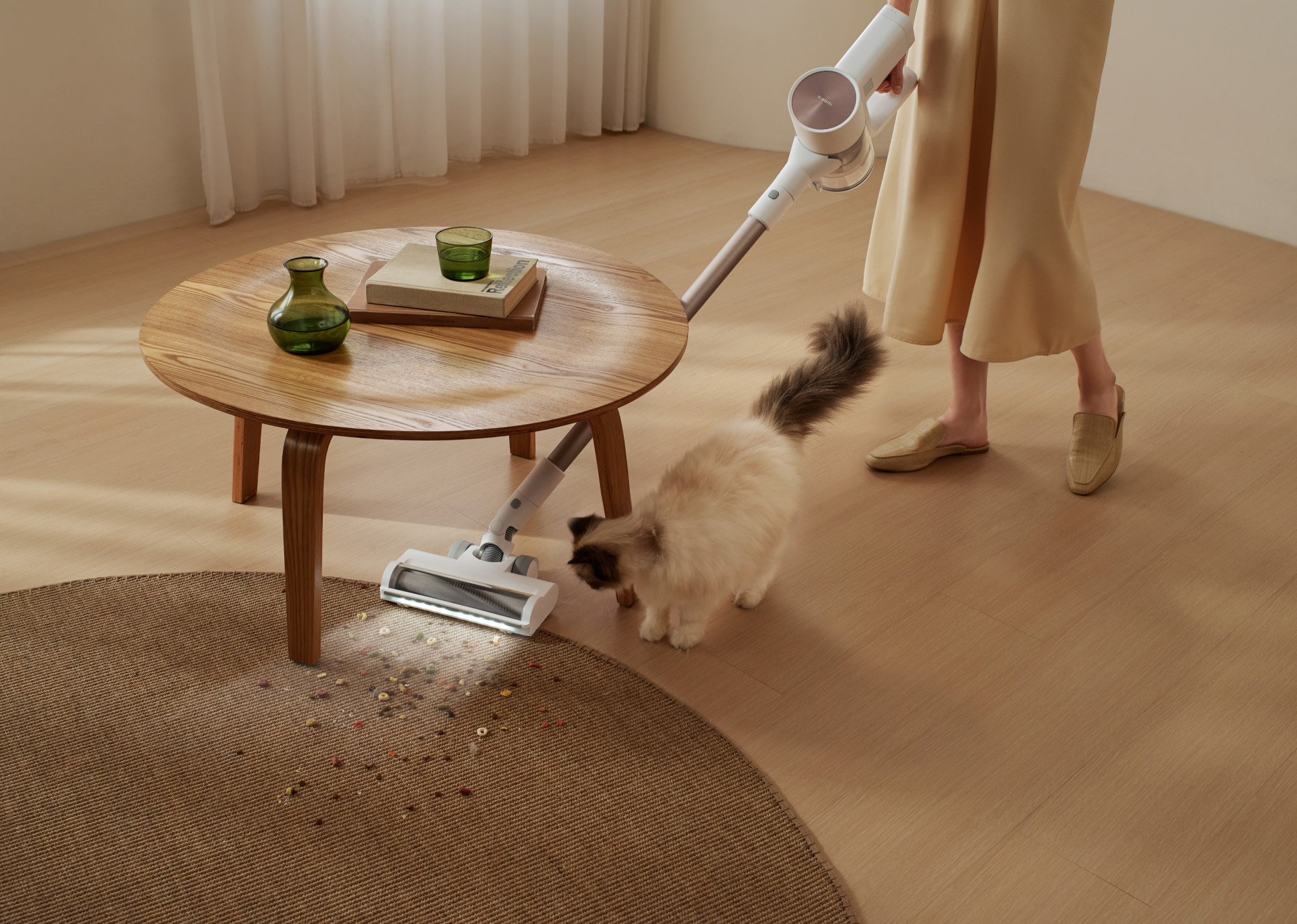 Аккумуляторный пылесос Xiaomi Vacuum Cleaner G20 White (1079723) фото 6