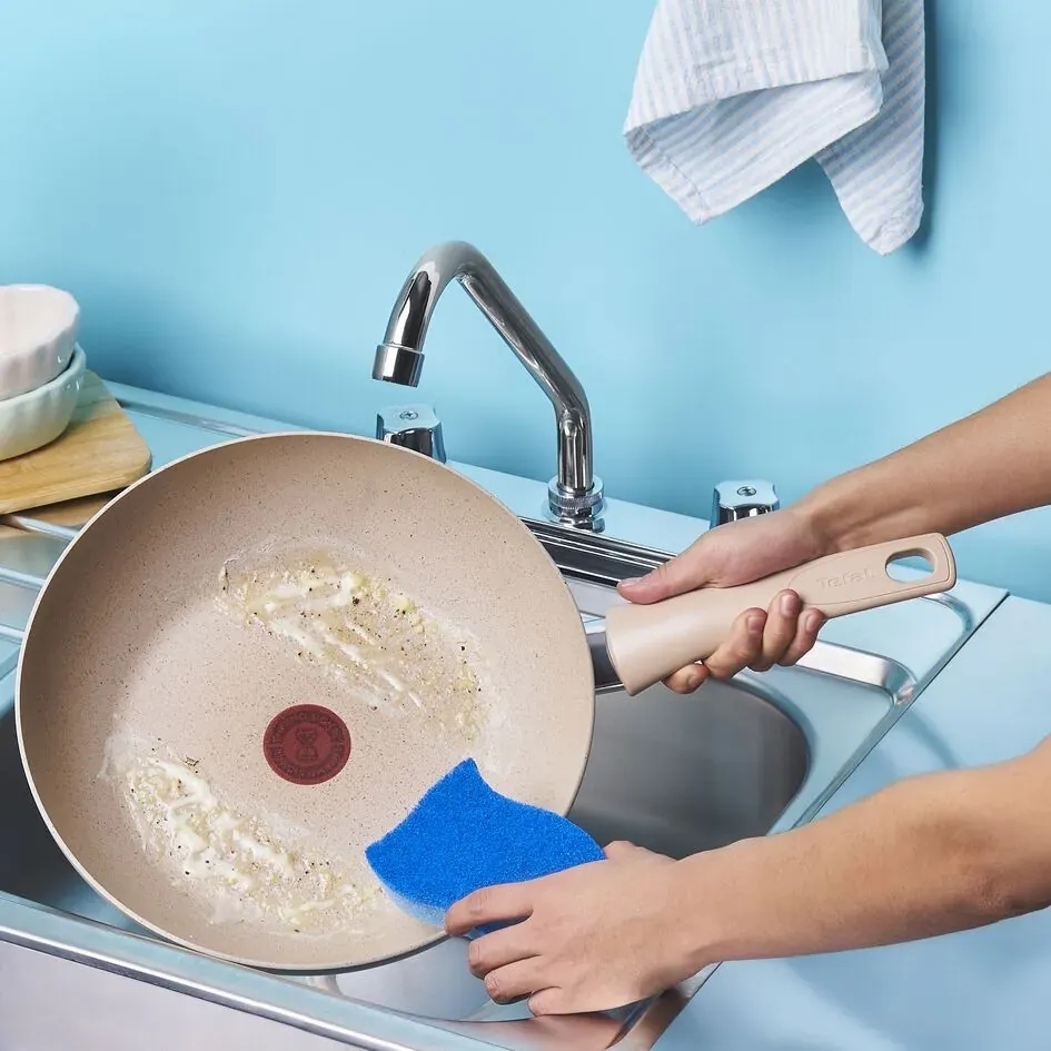 Сковорода ВОК Tefal Delight,28см, бежевый (G2931902) фото