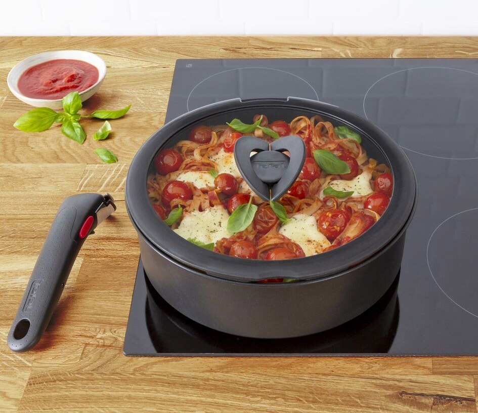 Набор стеклянных крышек Tefal Ingenio, 16см, 18см, 20см (L9849053) фото 