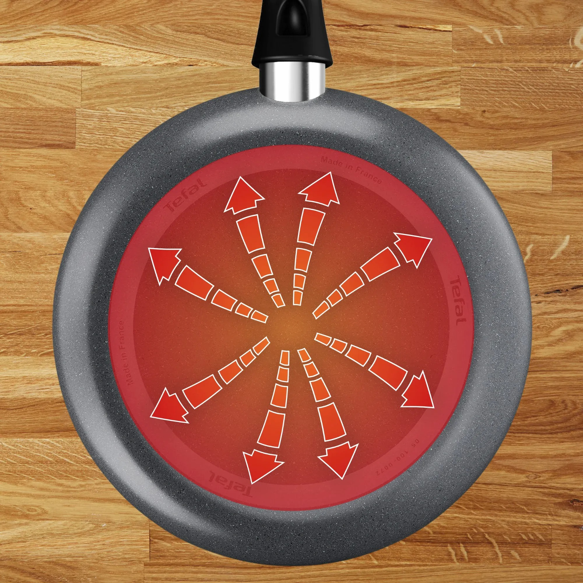 Сковорода Tefal Hard Stone, 20см, серый (D4560253) фото 7