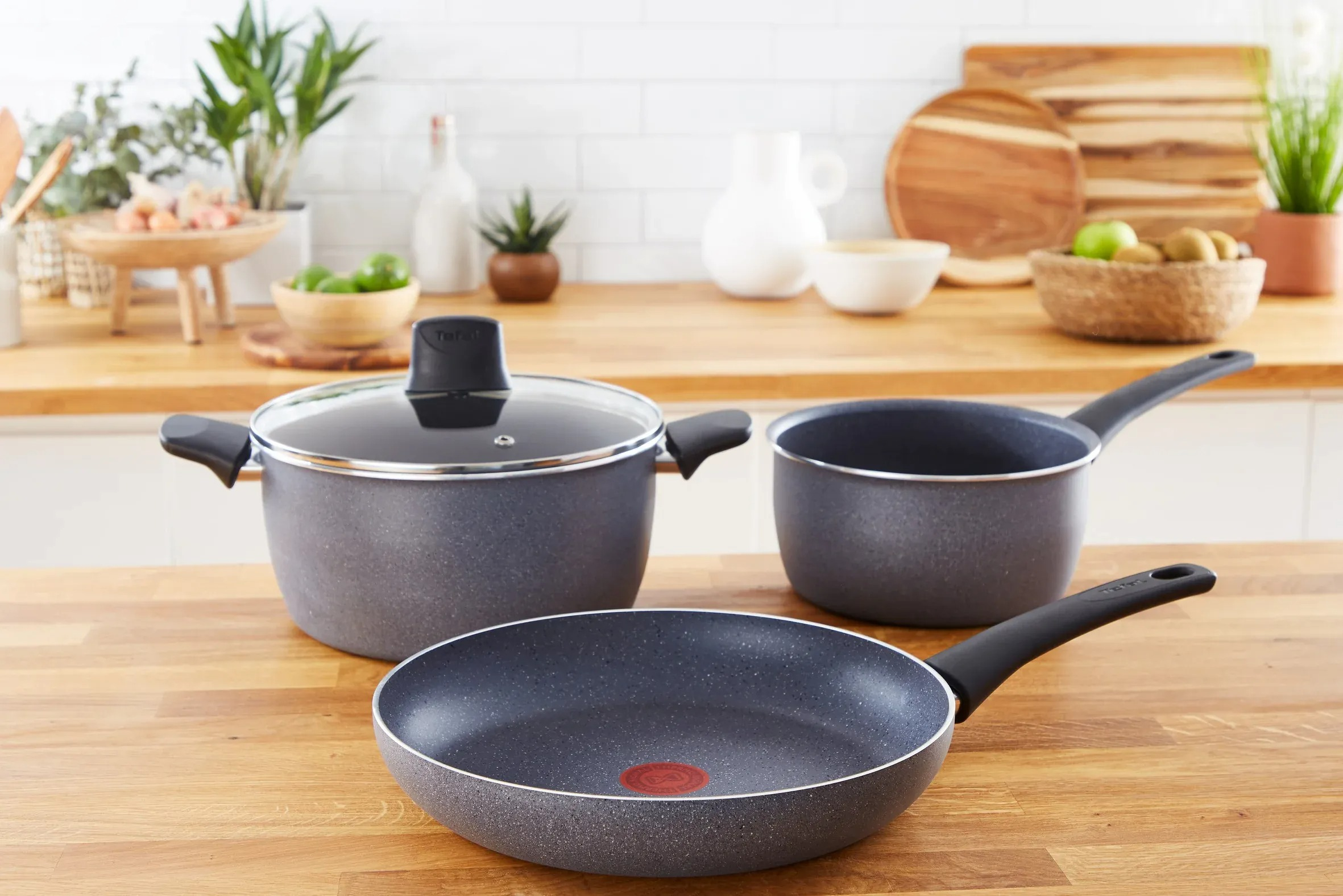 Сковорода Tefal Hard Stone, 20см, серый (D4560253) фото 3