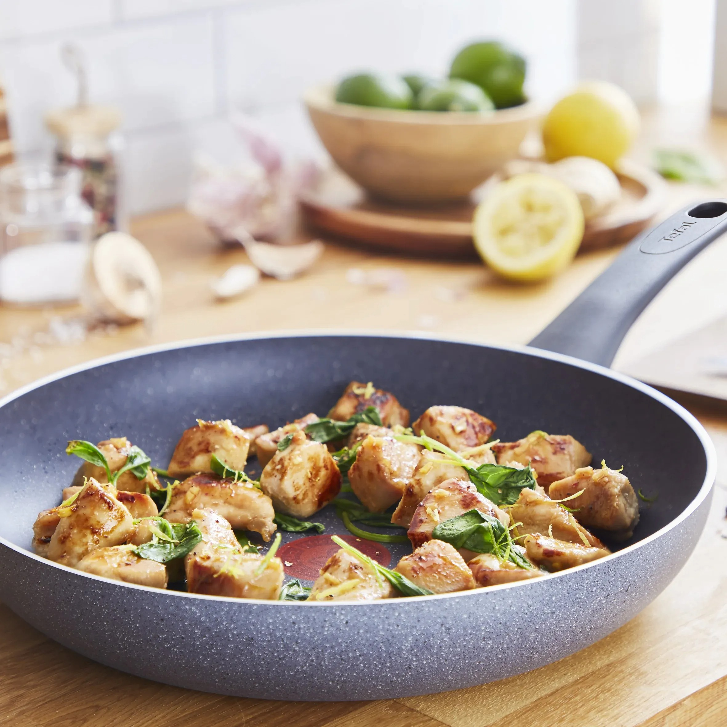 Сковорода Tefal Hard Stone, 20см, серый (D4560253) фото 4