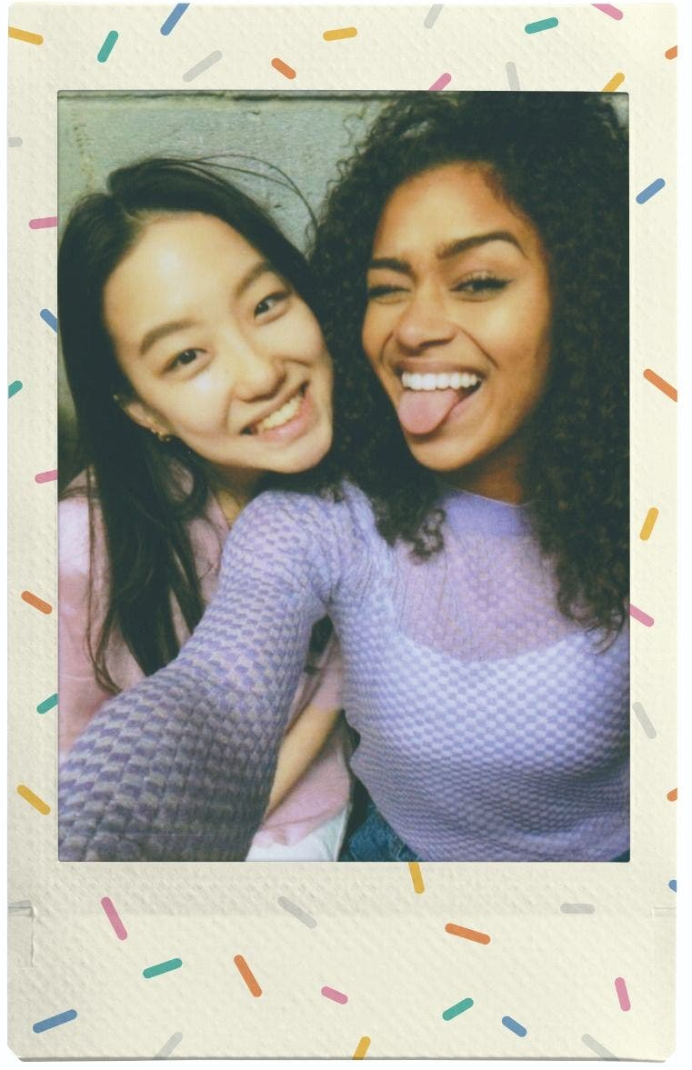 Фотобумага Fujifilm INSTAX MINI Sprinkles (54х86мм 10шт) фото 4